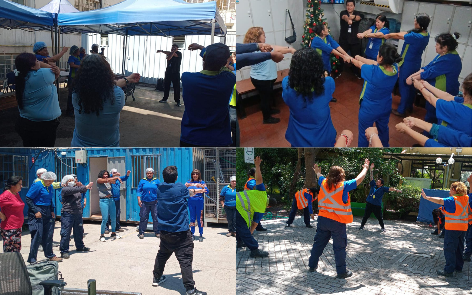 Collage Pausas activas