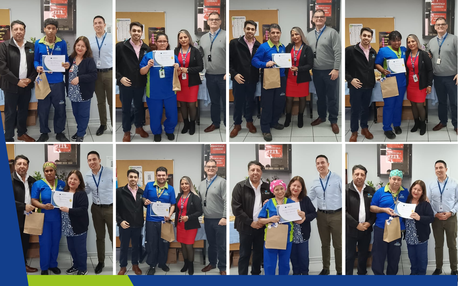 Colaboradores de LIMCHILE que inspiran compromiso y excelencia que se reconocen